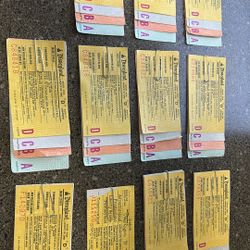 Vintage Disneyland Tickets