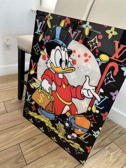 Large Acrylic Glass Artwork 30”x40”