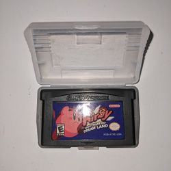 Kirby Nightmare in Dream Land Game Boy Gameboy Advance Nintendo GBA Cartridge