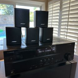 BOSE ACOUSTIMASS 6 SERIES V HOME THEATER YAMAHA BUNDLE