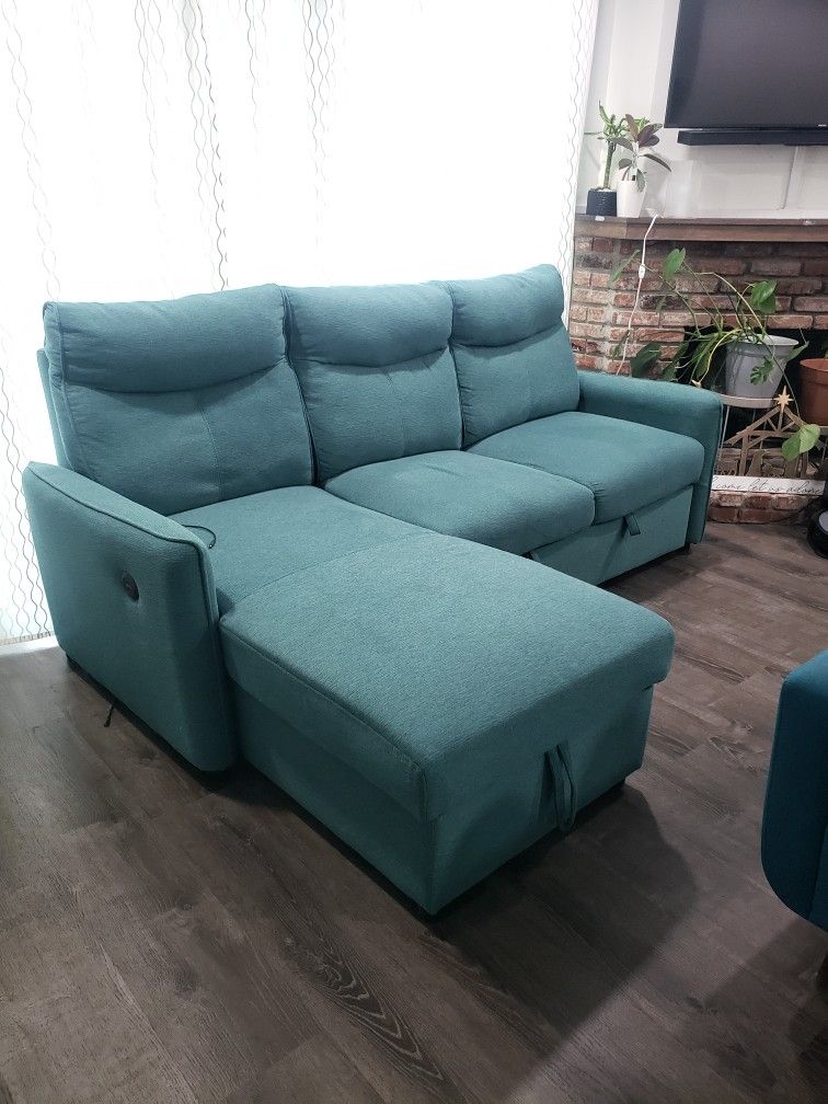 Sectional Sleeper Sofa With Storage