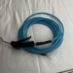Air compressor hose and gun