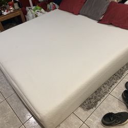 Zinus 12in King Memory Foam Mattress + Mattress Cover