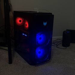 High-End RTX 3080 Gaming PC Setup – 180Hz Monitor + HyperX Keyboard + Razer Mouse