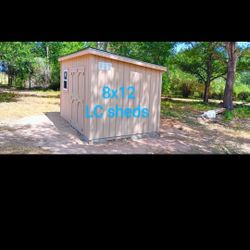 L.C. Sheds Construction 🚧⚒️🏘️ 8×12