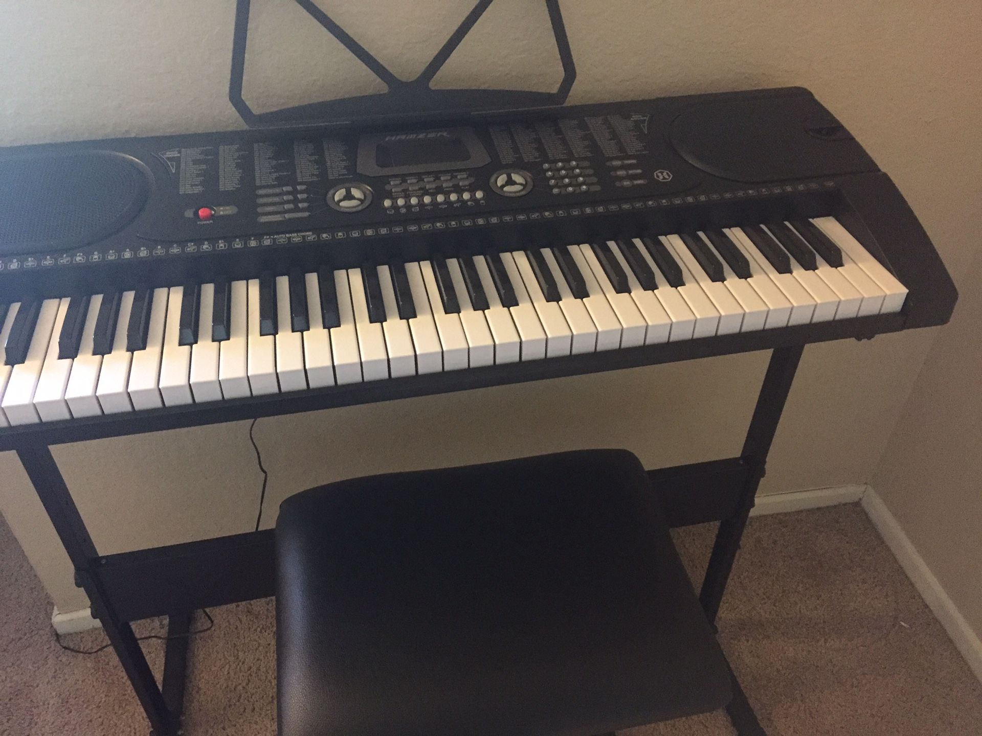 Complete Electric Keyboard Set