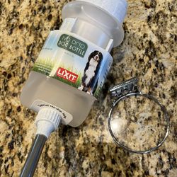 Lixit Top Fill NO-Drip Water Bottles for Dogs. (44 FL Oz (Pack of 1), White)