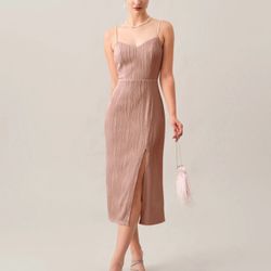 knee length dresses for ladies Pearl Midi Dress