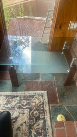 Glass table