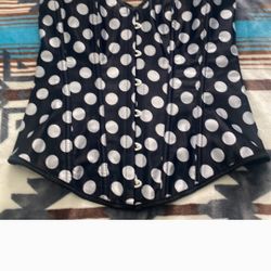 Retro Polka Dot Corset