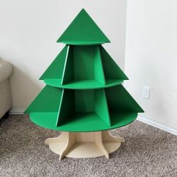Kids 2 in 1 Wooden Bookshelf and Toy Storage Organizer/Tree Bookcase/Storage Display