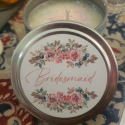 Bridesmaid Candles