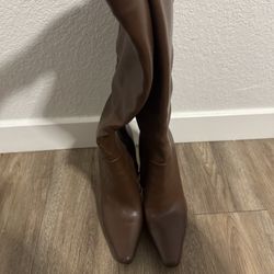Knee High Chocolate Boots
