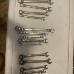 Combination Wrenches - Crescent, Power Torque & Gearwrench