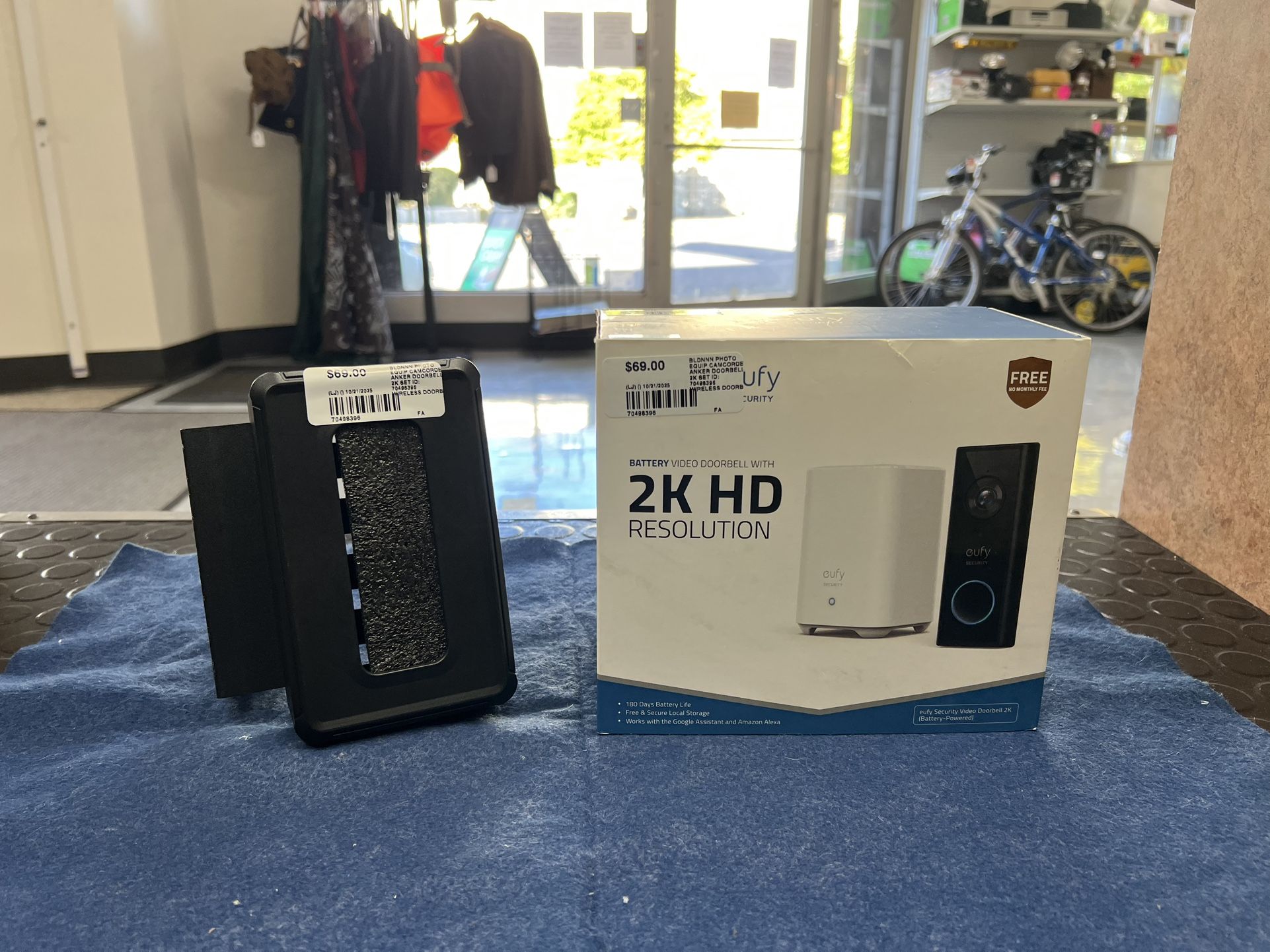 Anker 2K Battery Powered Video Doorbell