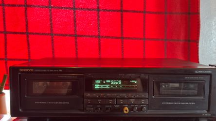 Vintage Onkyo Stereo Cassette Tape Deck RI (Made in Japan) -  Model TA-RW505