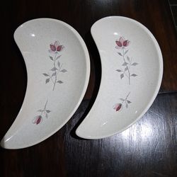 Franciscan Duet Crescent Salad Plates Set of Two