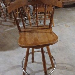 High Chair and table Chair 5 and 6