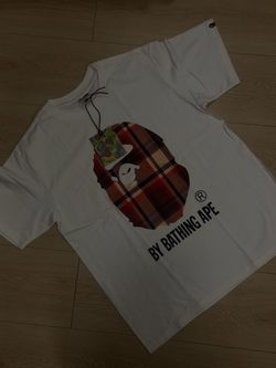 A Bathing Ape BAPE Graphic T-Shirt White (M-XL)