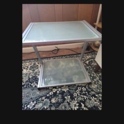 Crate Barrel Quartz Desk 