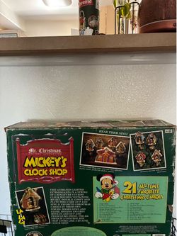 vintage 1993 Mickey’s clock shop