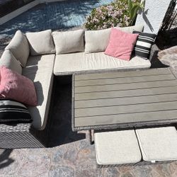 Patio Furniture Set - 8’ X 6’