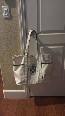 Large Lululemon Canvas Bag