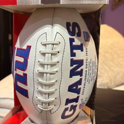 NFL collectible Giants football