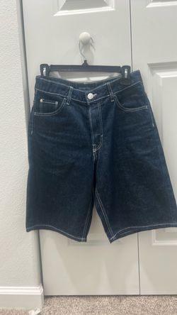 Vintage express 2000s contrast denim shorts