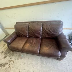 Leather Couch