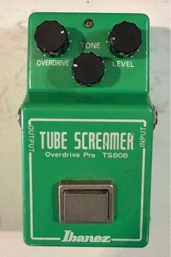 Ibanez TS 808 overdrive pedal reissue