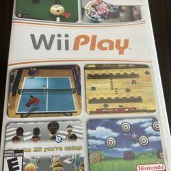 Nintendo Wii Wii Play Sports Video Game CIB 