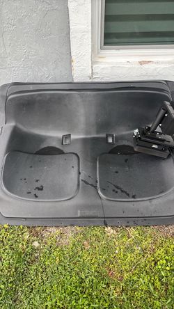 Police rear seats and arm rest