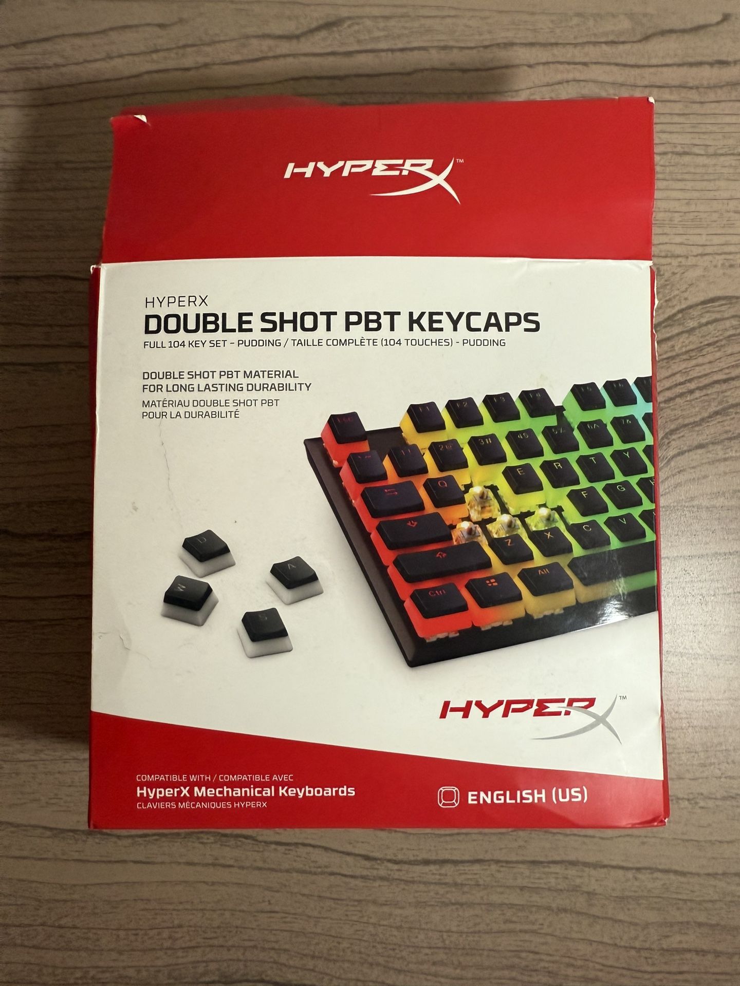 HyperX Pudding Keycaps RGB Glow $15 OBO