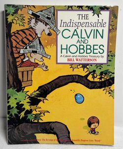 The Indispensable Calvin and Hobbes Treasury Bill Watterson 1992 Paperback Book