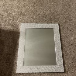 Espejo De Pared Plateado