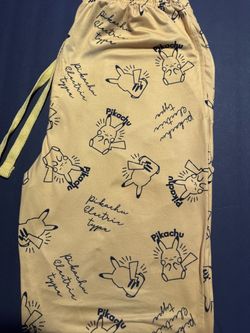 Pikachu Electric Type Pajama Pants
