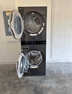 LG WashTower Stacked Washer and Dryer