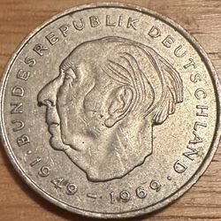 1973 Germany 2 Mark
