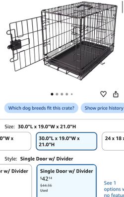Dog crate