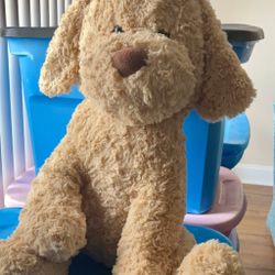 Large Stuffed Dog $3