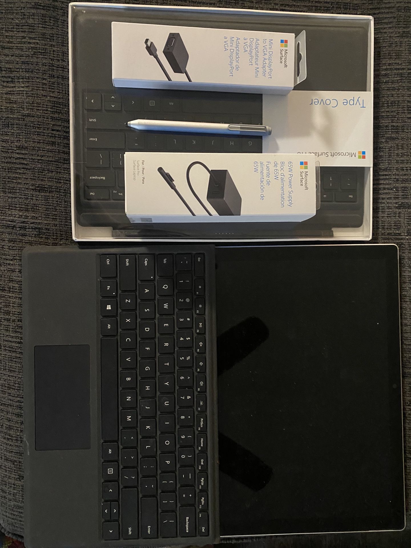 512Gb I4 Microsoft surface pro 16gb ram asking for 300 for everything obo