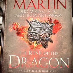 George RR Martin SIGNED COPY  The Rise Of The Dragon An Illustrated History Of The Targaryen Dynasty