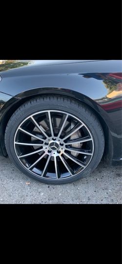 Mercedes 20” new amg style rims new tires set sample pic