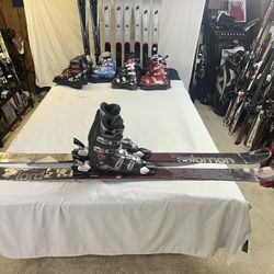 Salomon 177 Ski Package With Boots And Bindings 