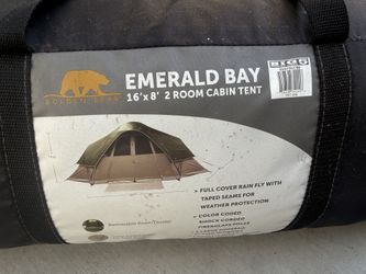 EMERALD BAY 16'x 8' 2 ROOM CABIN TENT