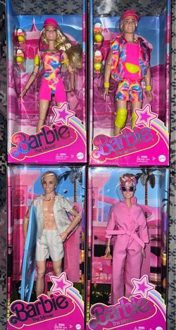 Barbie movie doll set collection $100