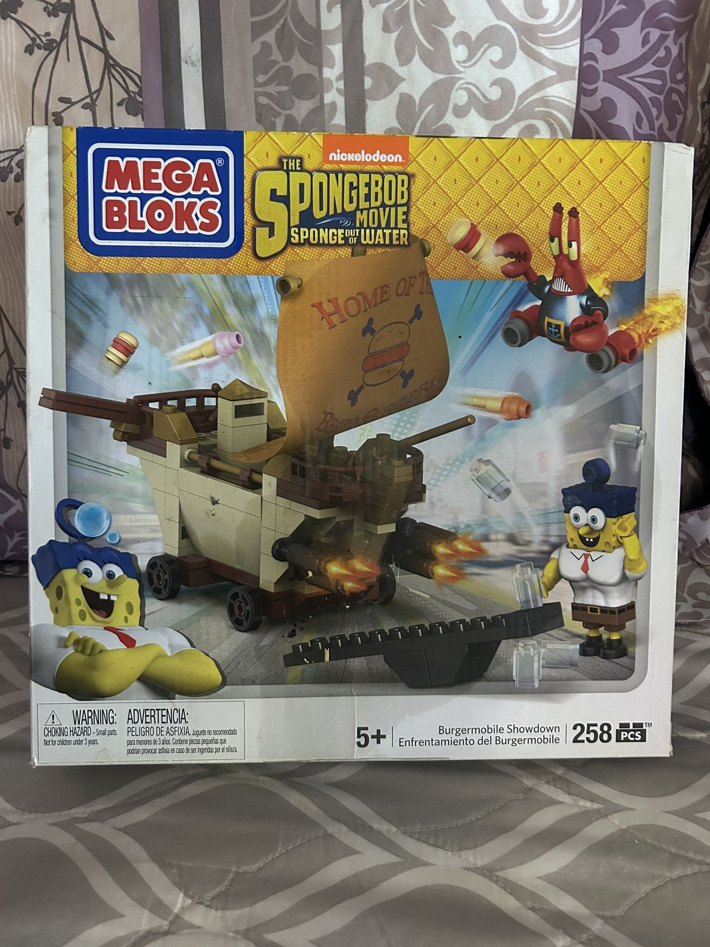 SPONGEBOB MEGA BLOCKS 