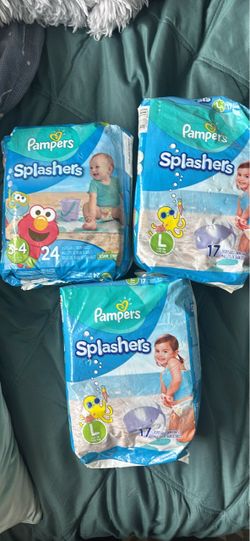Pampers splashers swim diapers(please read description)