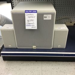  Canton 3 Pc Speaker Set